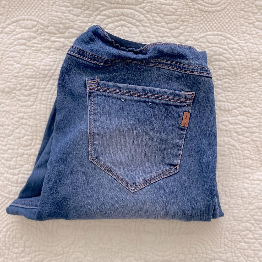 1922 destructed maternity skinny jeans size 10/12 large.